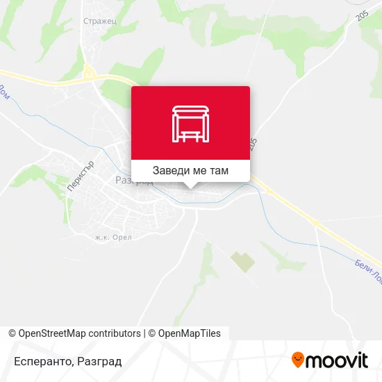 Есперанто карта