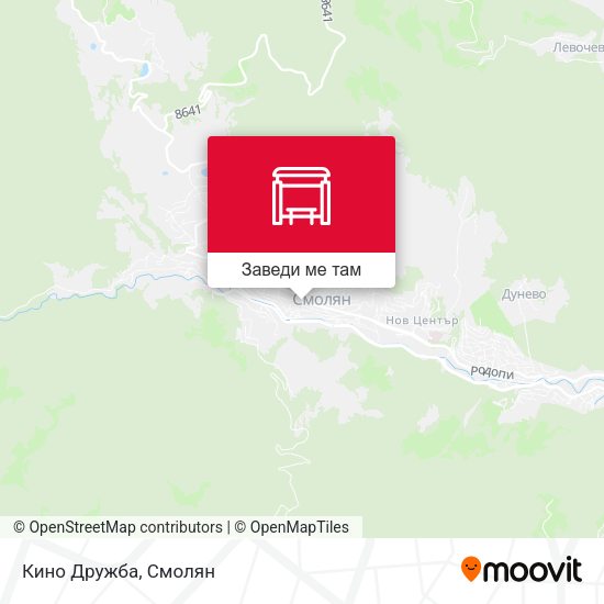 Кино Дружба карта