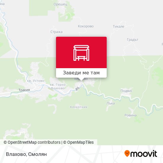 Влахово карта