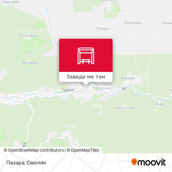 Пазара карта