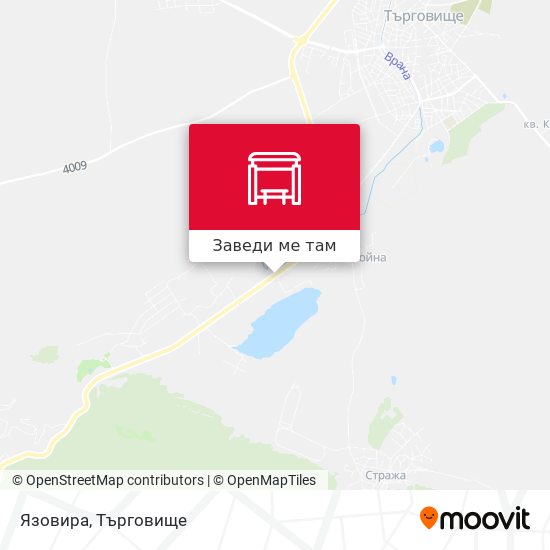 Язовира карта