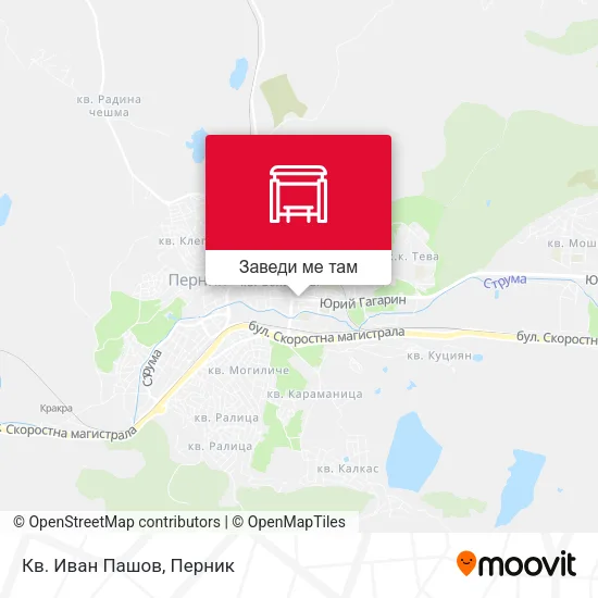 Кв. Иван Пашов карта