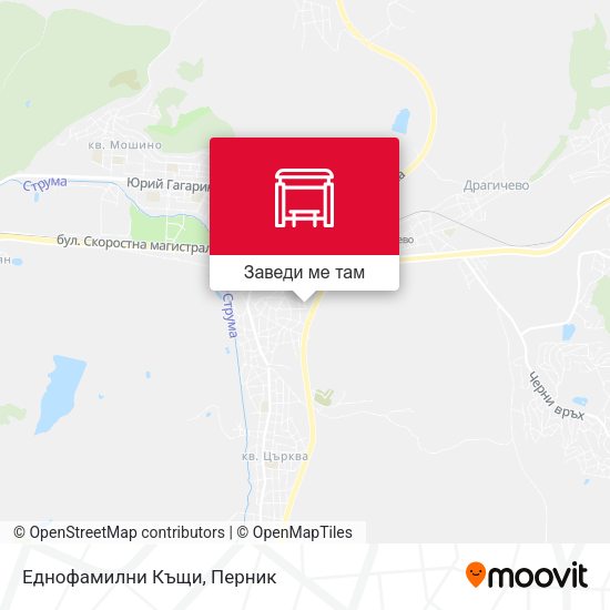 Еднофамилни Къщи карта