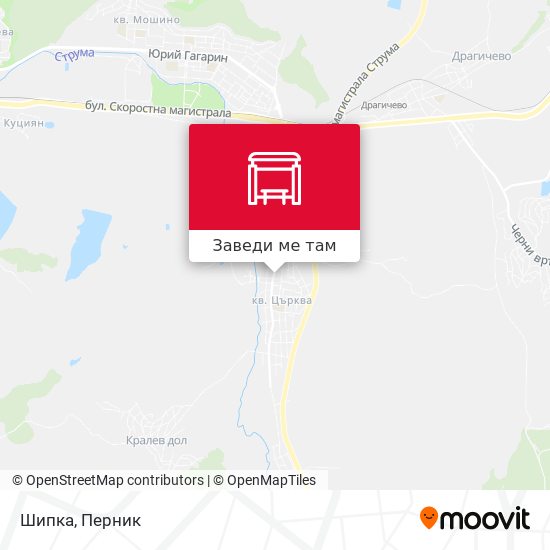 Шипка карта