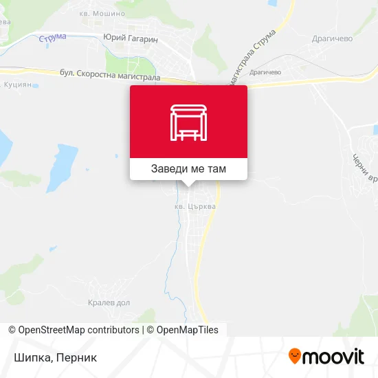 Шипка карта