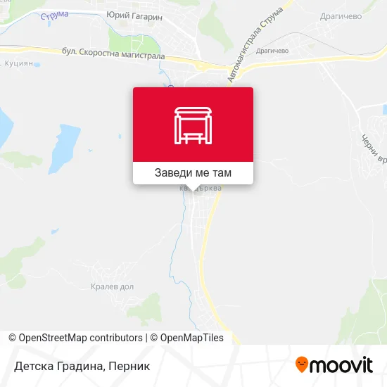 Детска Градина карта