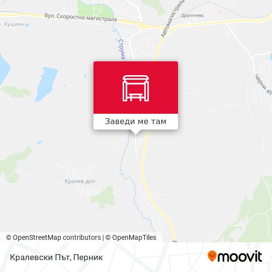 Кралевски Път карта