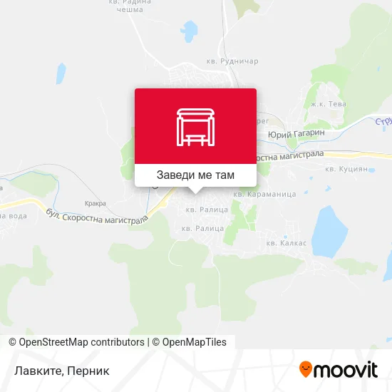 Лавките карта