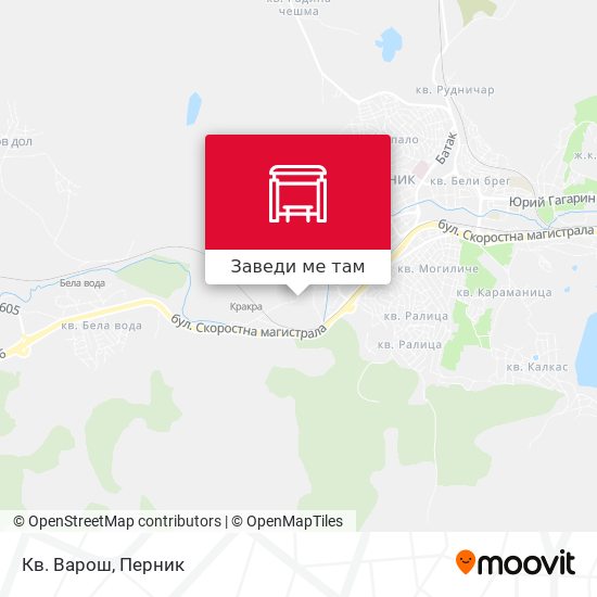 Кв. Варош карта