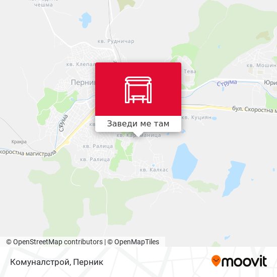 Комуналстрой карта