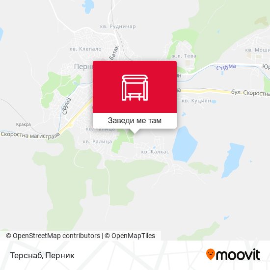 Терснаб карта