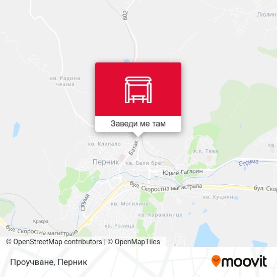 Проучване карта