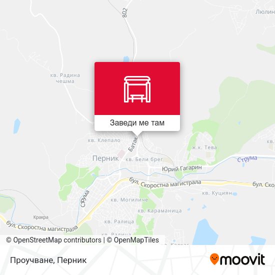 Проучване карта