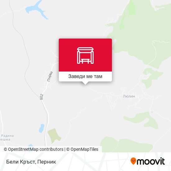 Бели Кръст карта