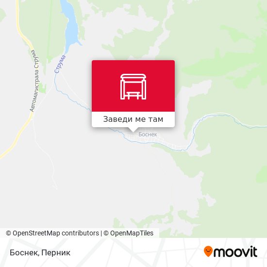 Боснек карта