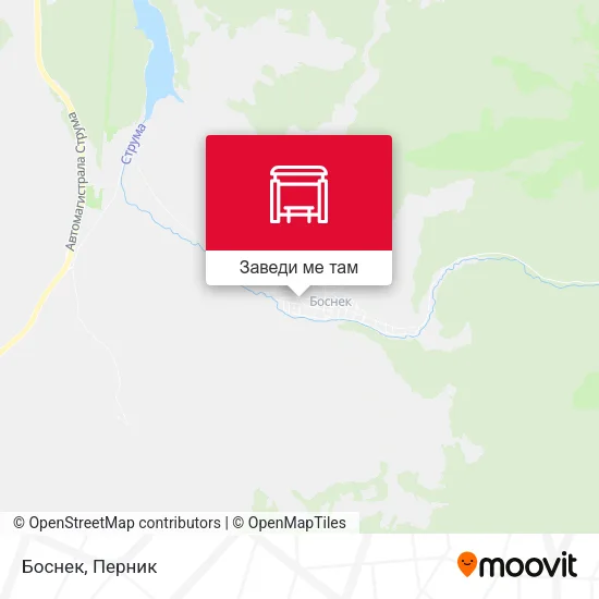 Боснек карта