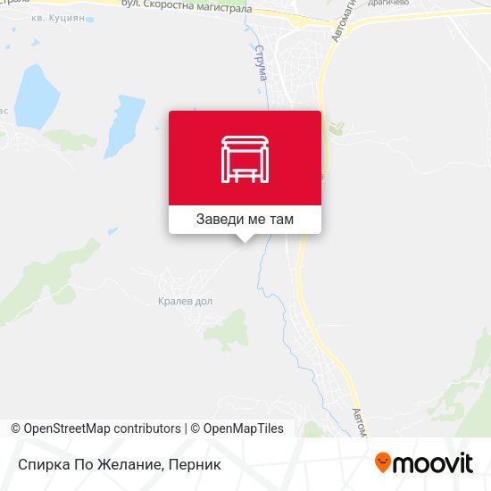 Спирка По Желание карта
