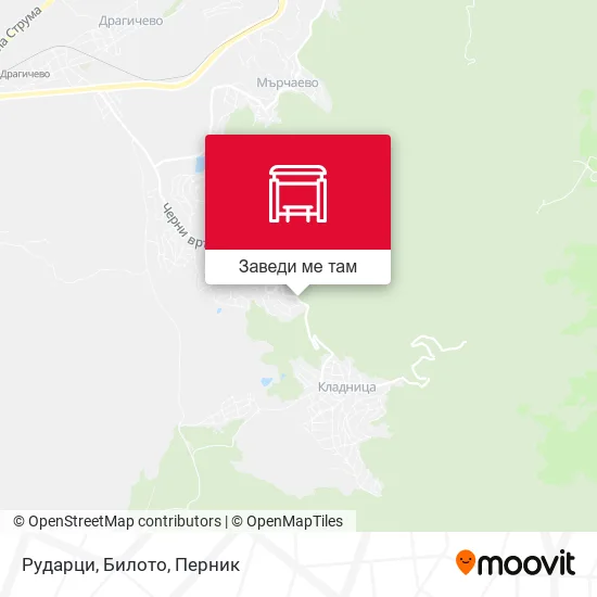Рударци, Билото карта