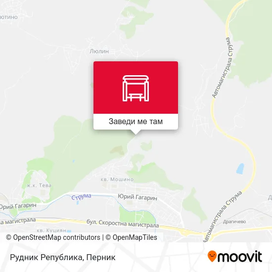Рудник Република карта