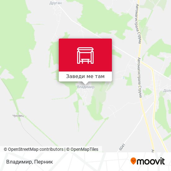 Владимир карта