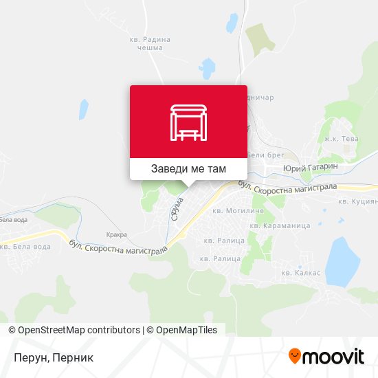 Перун карта