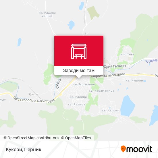 Кукери карта