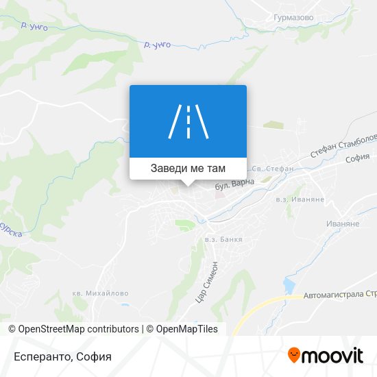Есперанто карта