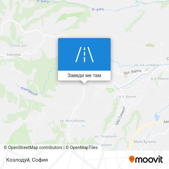 Козлодуй карта