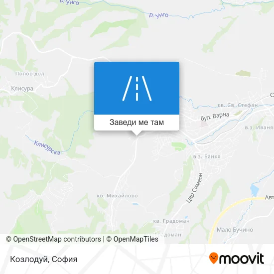 Козлодуй карта