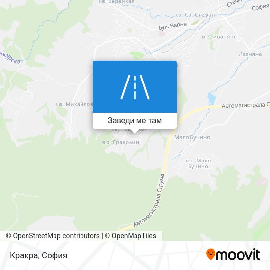 Кракра карта