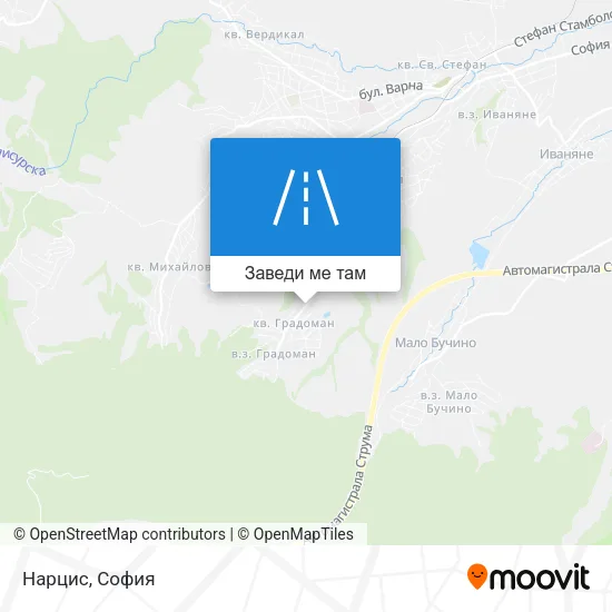 Нарцис карта