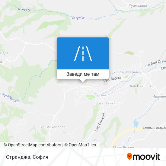 Странджа карта