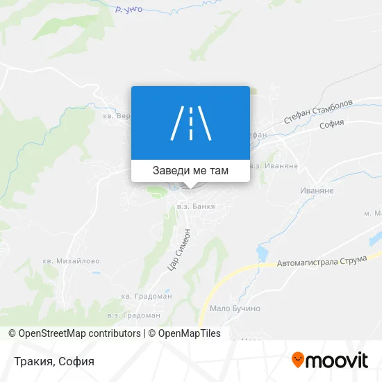 Тракия карта