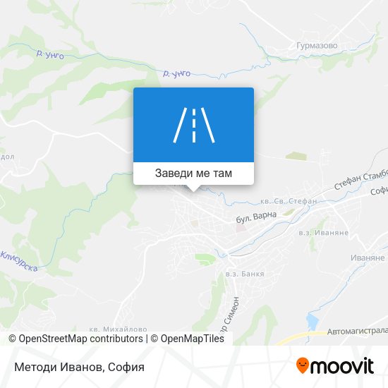 Методи Иванов карта