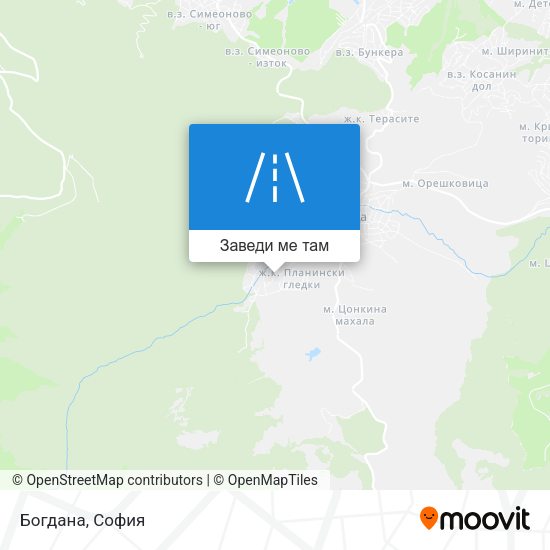 Богдана карта