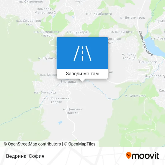 Ведрина карта