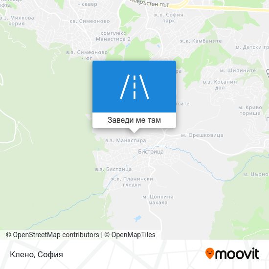 Клено карта