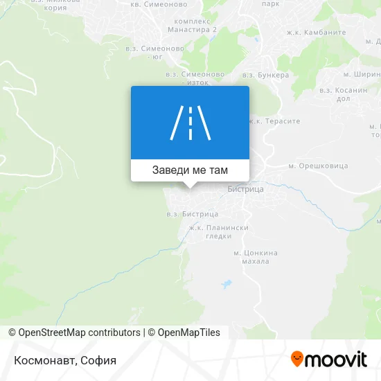 Космонавт карта