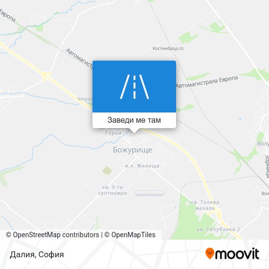 Далия карта