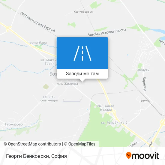 Георги Бенковски карта