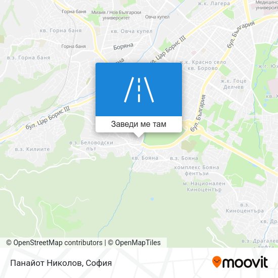 Панайот Николов карта