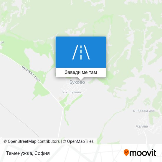 Теменужка карта