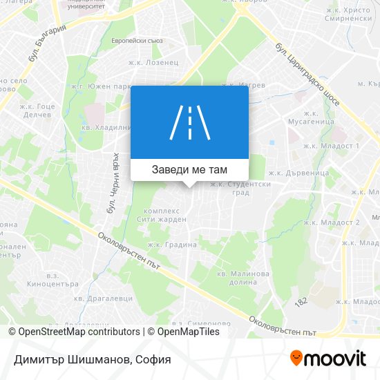 Димитър Шишманов карта