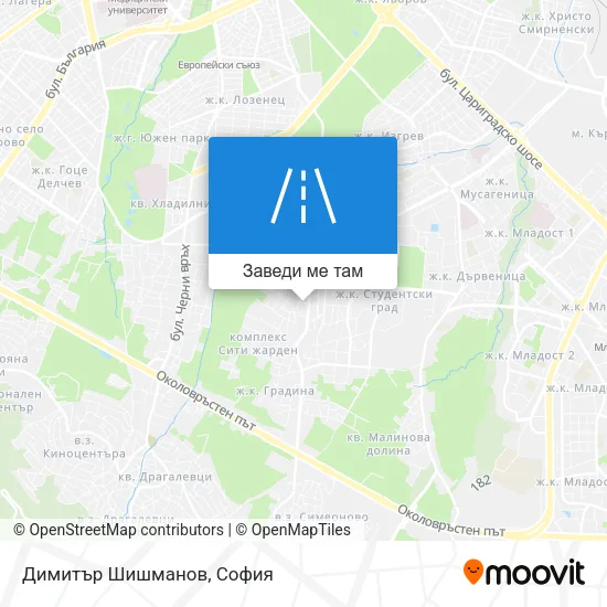 Димитър Шишманов карта
