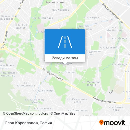Слав Караславов карта