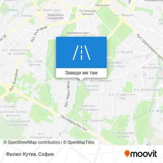 Филип Кутев карта