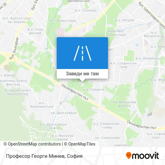 Професор Георги Минев карта