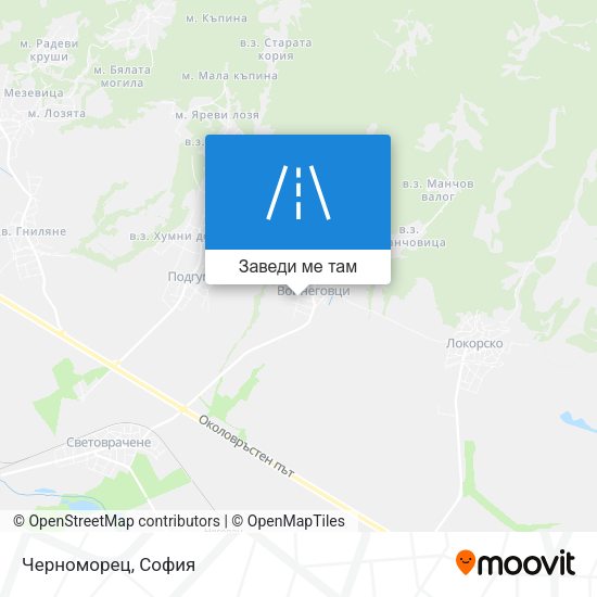 Черноморец карта