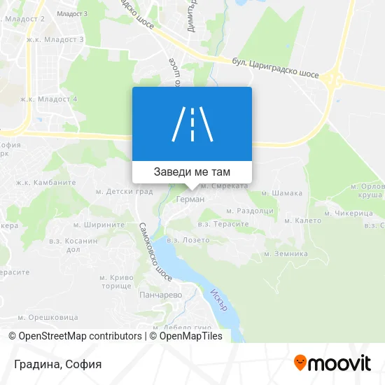Градина карта