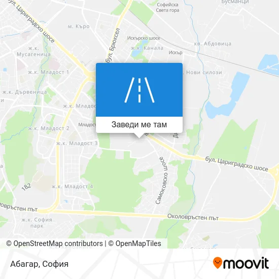 Абагар карта